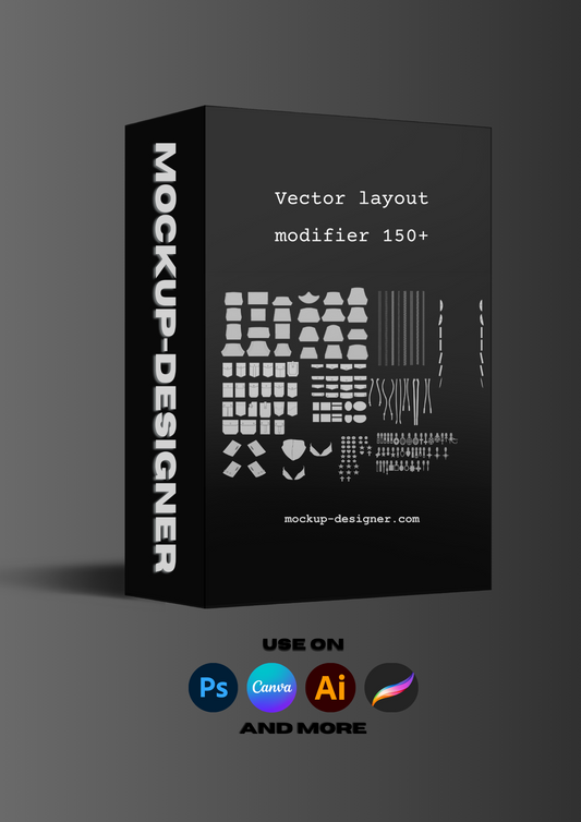 Mockups attachement (175 vector)