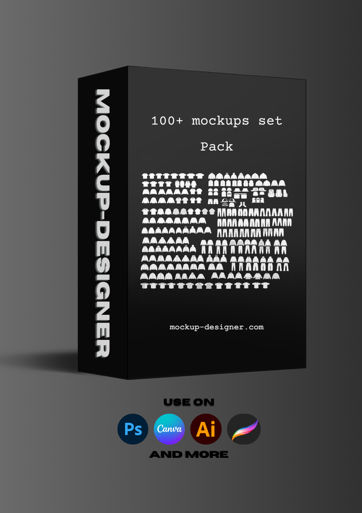 Medium pack combo (100+ mockup)