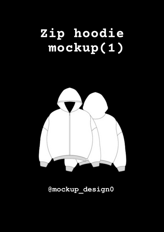 Zip hoodie mockup (1)