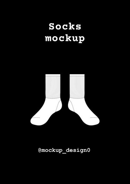 Socks mockup