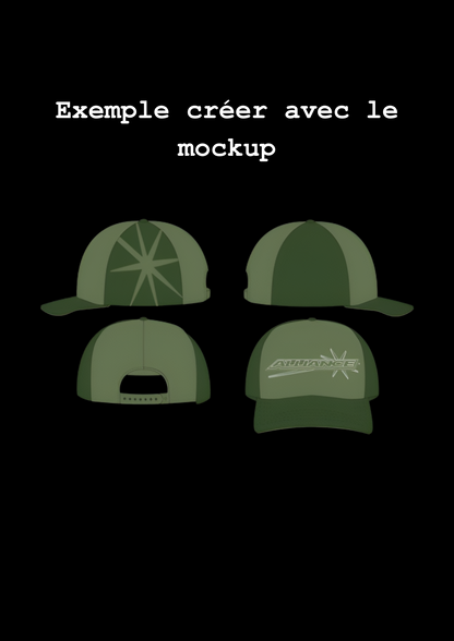 Cap mockup