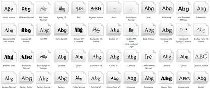 Font Pack (400+)