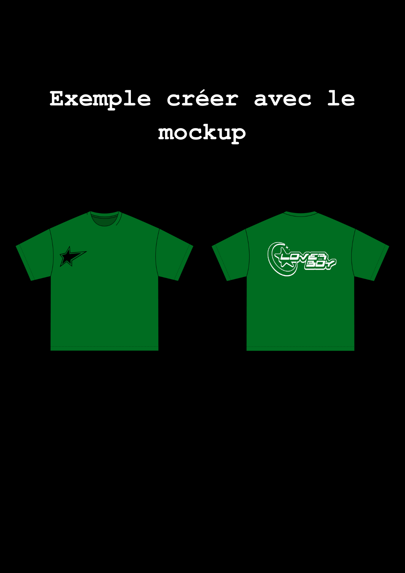 Free mockup t-shirt