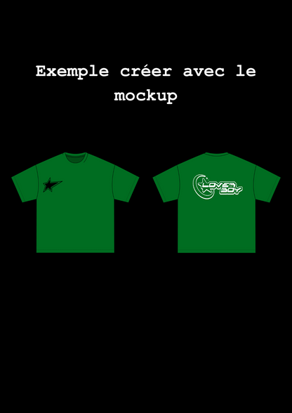Free mockup t-shirt