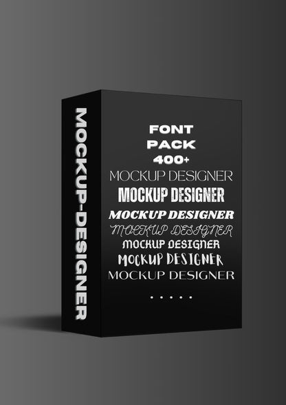 Font Pack (400+)